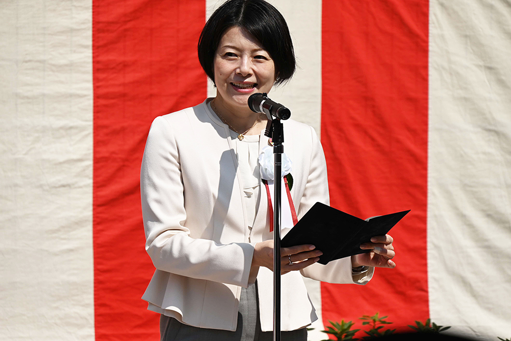 森澤区長挨拶