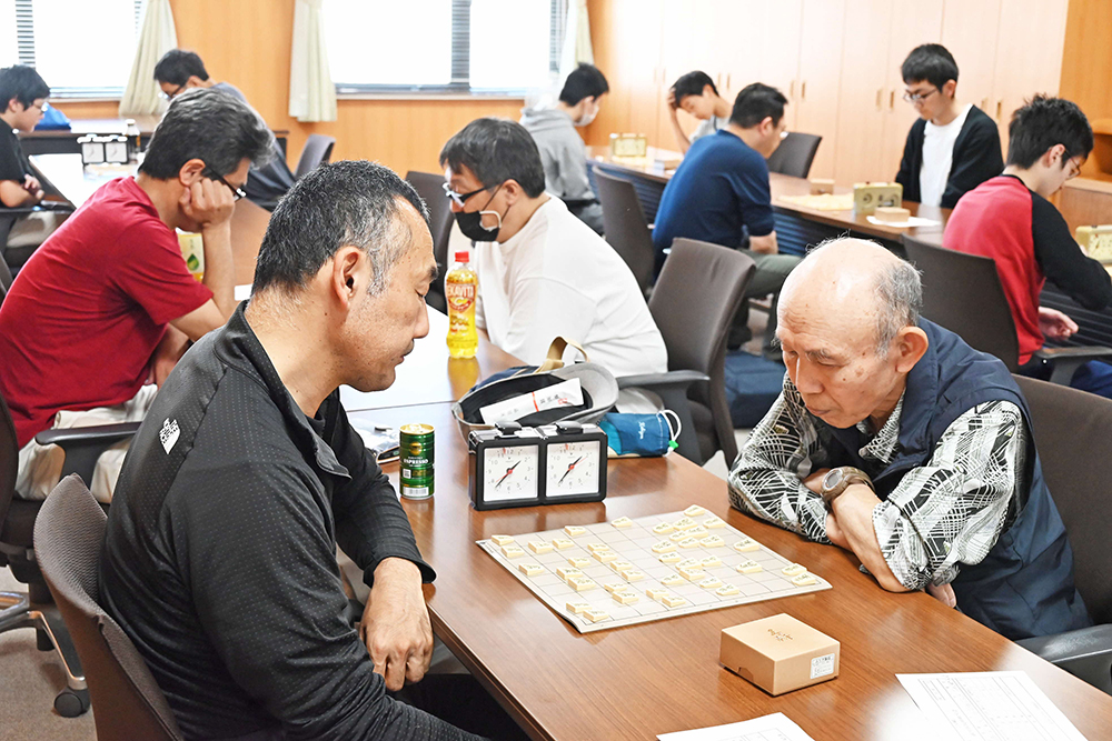 Aクラス同士の対局写真