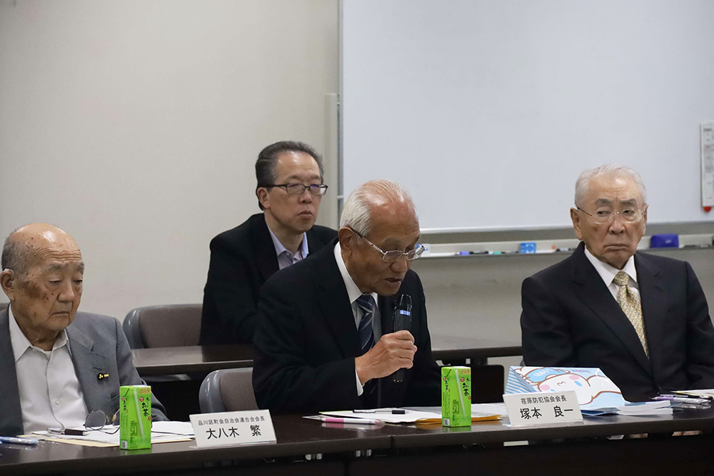 要望を発言する委員の様子