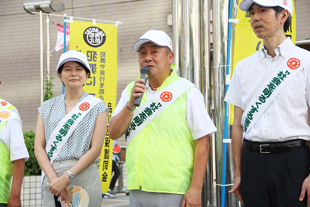 挨拶する松尾副委員長の画像