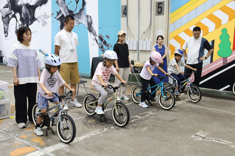 自転車教室の画像
