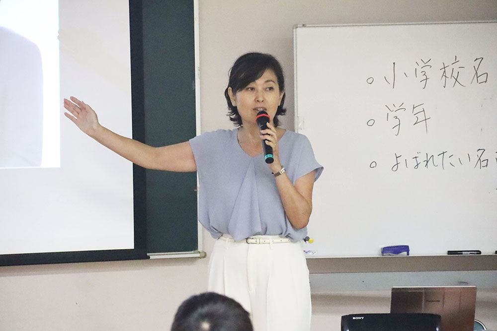 講師のリー寿美子さんの画像