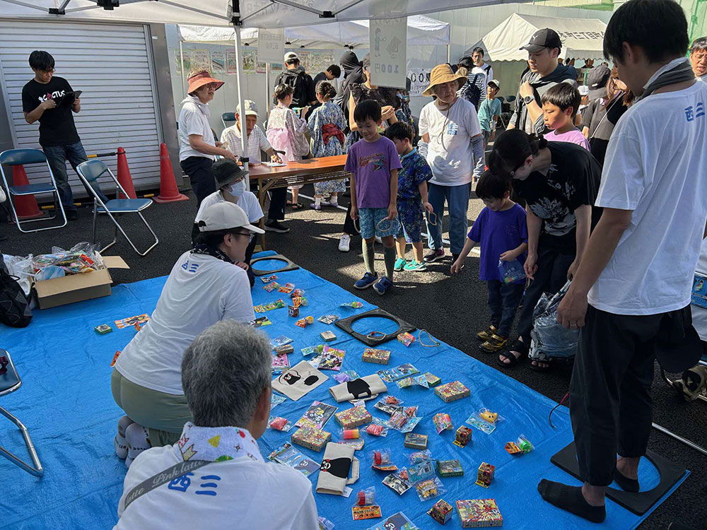 区民まつりの様子の写真