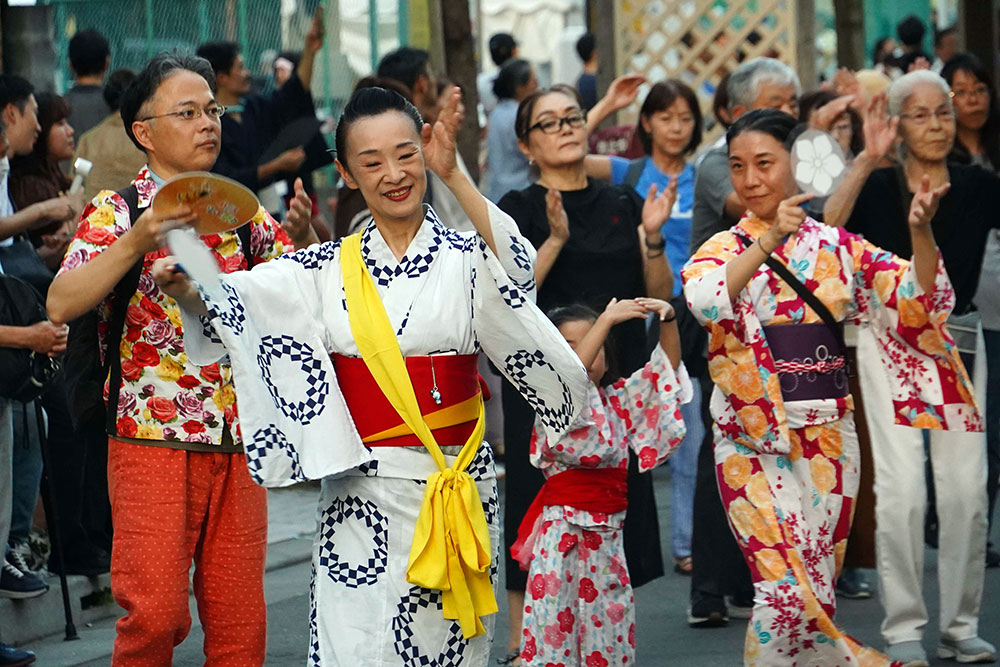 盆踊りの写真