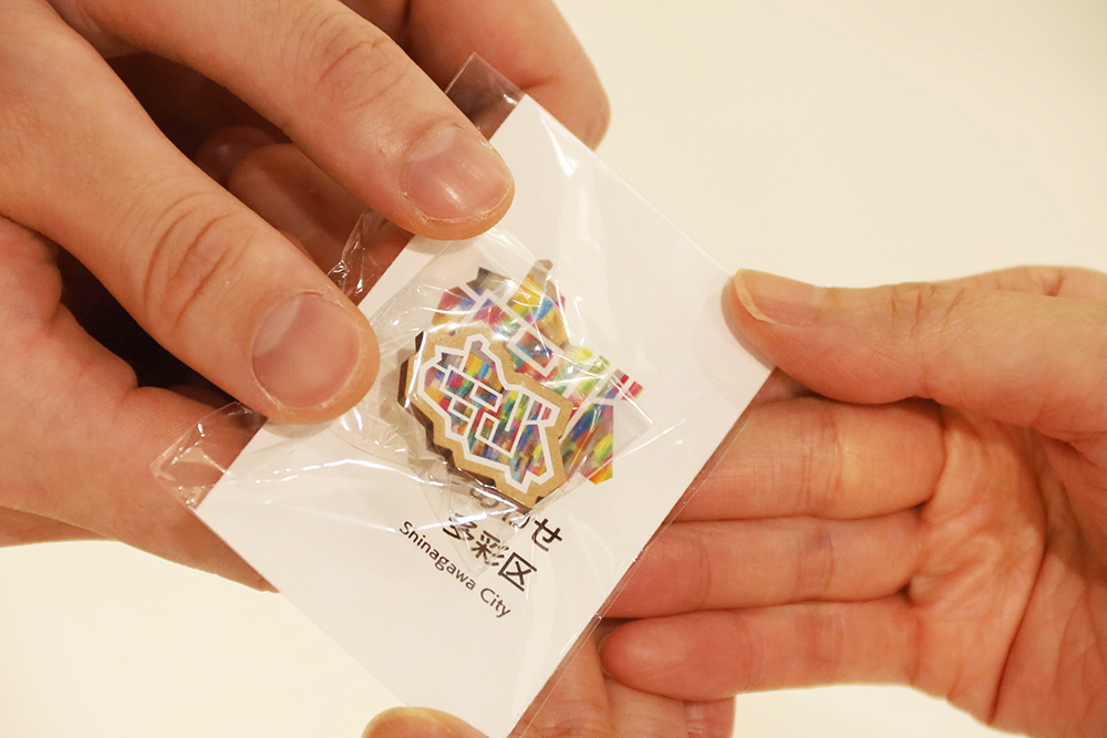 都市ブラピンバッジの画像