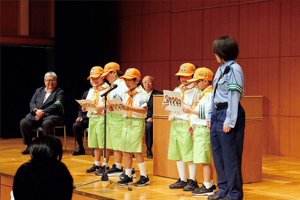 交通少年団宣言の写真