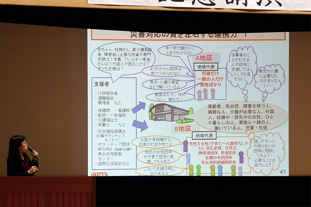 講演会の画像