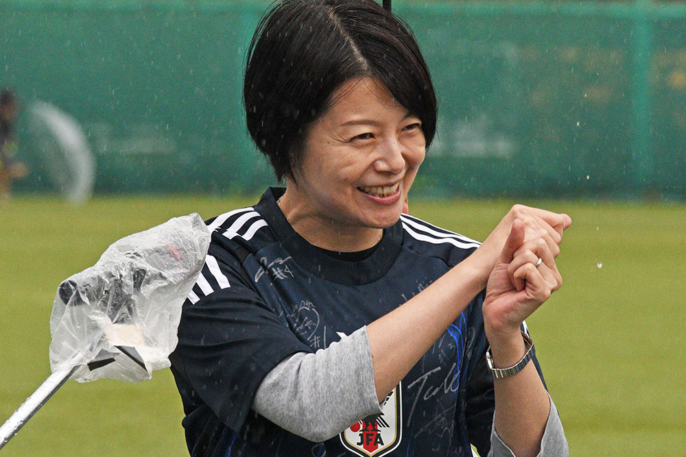 挨拶する森澤区長の画像