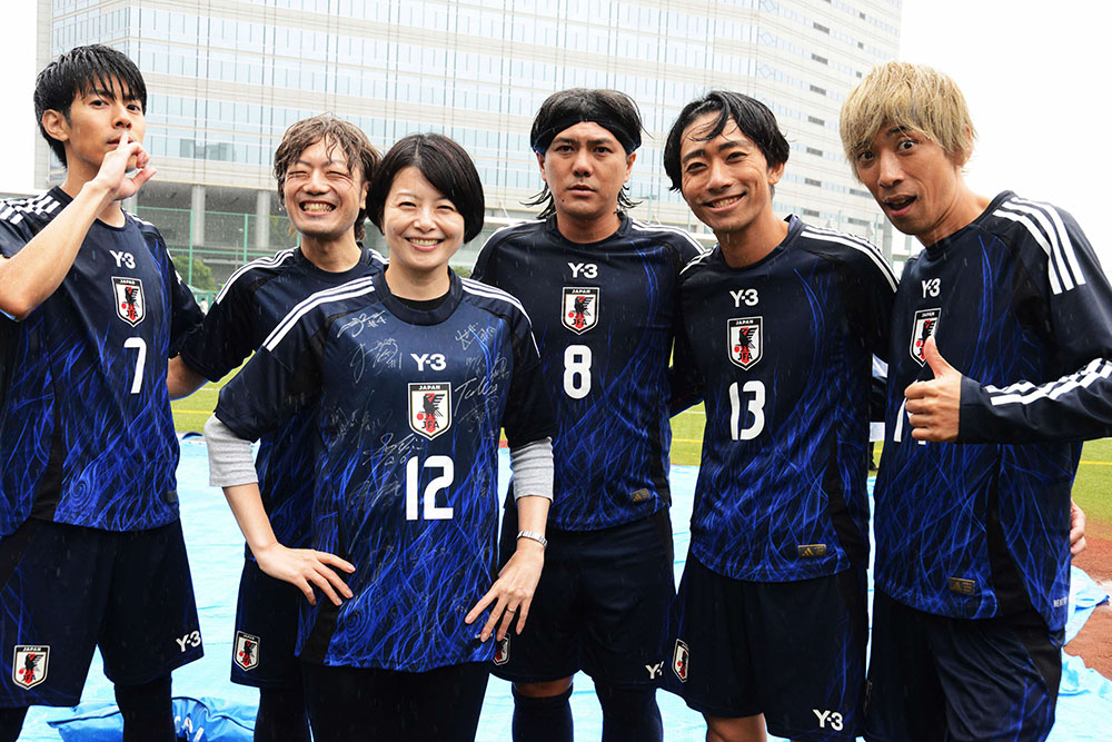 森澤区長とモノマネJAPANの画像