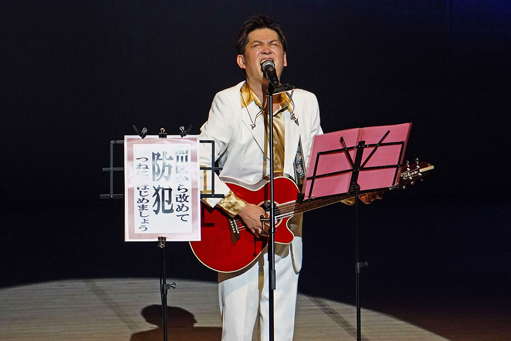 AMEMIYAさん熱唱の画像