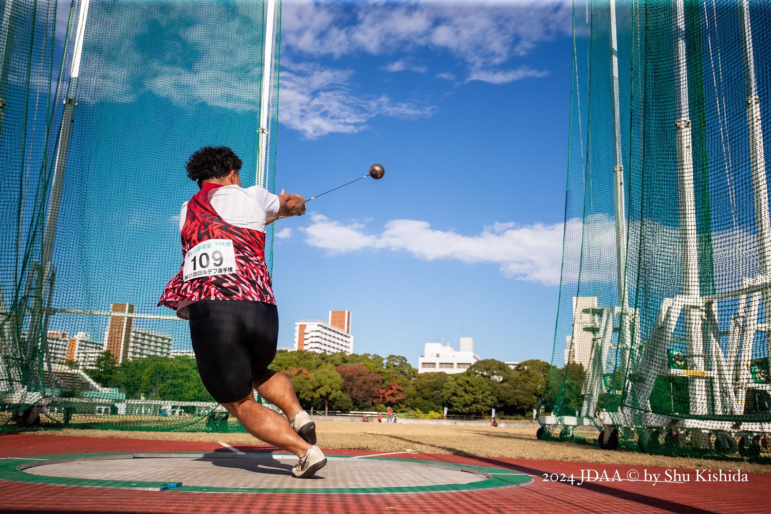 ハンマー投げ画像