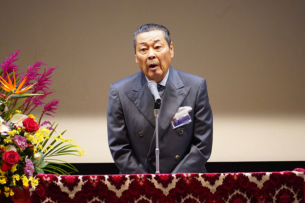 品川歯科医師会会長式辞の画像