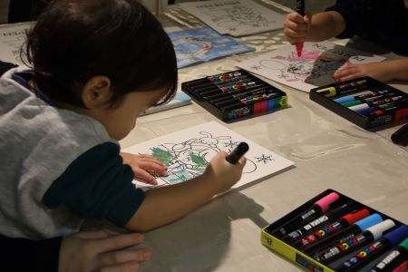 エシカル消費イベント2025_再生ペンで塗り絵