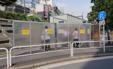 五反田駅東口花房山通り