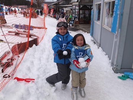 雪あそび