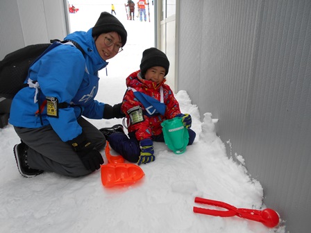 雪だるま作り