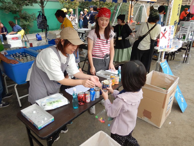 ジュース模擬店