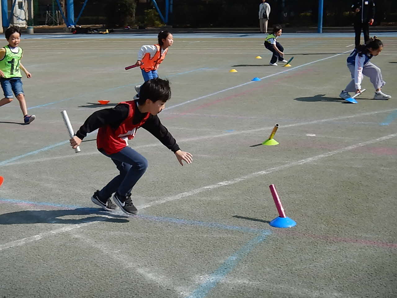 棒取りダッシュ