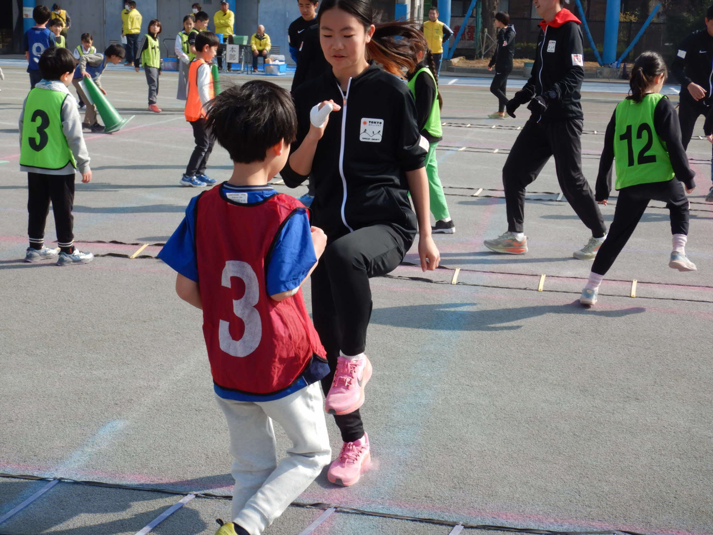 ラダー(はしご)を使用したトレーニング