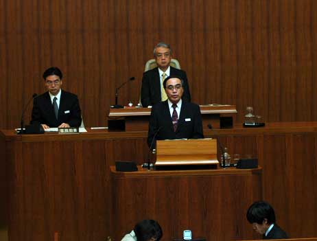 施政方針演説画像