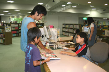 一日図書館員1