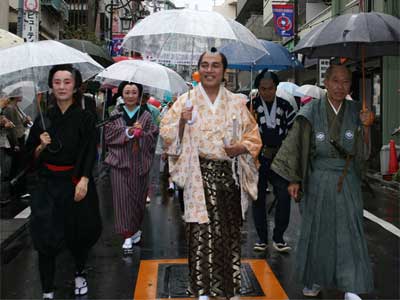 しながわ宿場まつり 区長1