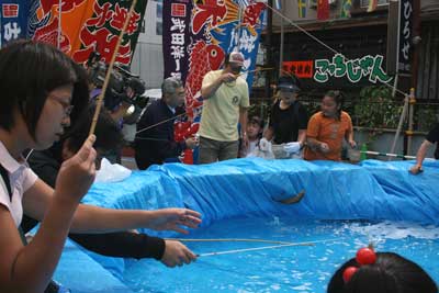 荏原町まつり釣り大会1