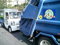83運度ステッカー(清掃車)