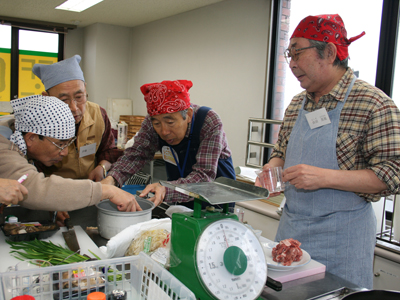 シニアのための男の手料理教室1