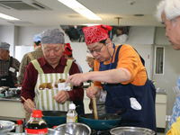 シニアのための男の手料理教室3