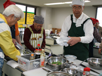 シニアのための男の手料理教室4