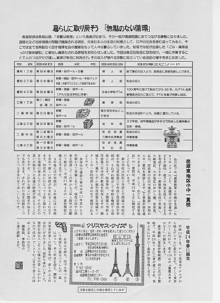 第五つうしん No.99 裏