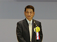 小中一貫校八潮学園落成式(篠崎会長挨拶)