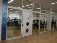 小中一貫校八潮学園落成式(ランチルーム)