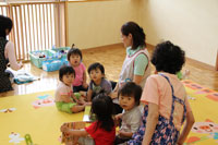 保育園の子ども達1