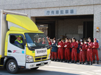 救援物資第3陣を搬送　岩手県宮古市と福島県富岡町へ