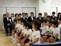 幼保一体施設 北品川すこやか園開園式
