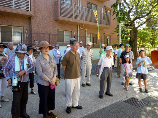 大間窪小学校避難所訓練(20110710_7)