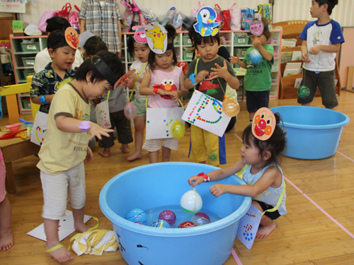 西大井保育園の夏まつり