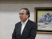 濱野区長挨拶