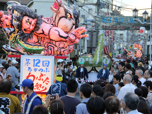 中延ねぶた祭り1