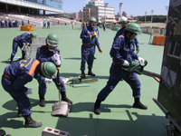 品川区内3消防団合同点検