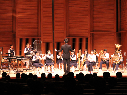 品川区民芸術祭2011　オープニングセレモニー　東海中学校吹奏楽部