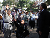 高齢者ゲートボール大会6