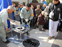 防災広場「カメさん広場」開園式3