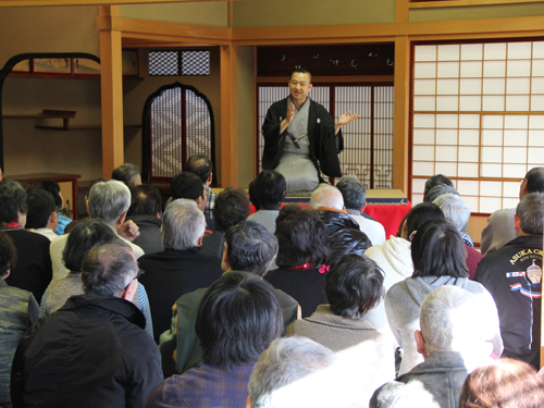 品川歴史館で古典落語「品川心中」～柳家三之助 独演会～