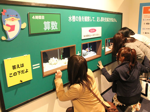 しながわ水族館 お魚小(笑?)学校