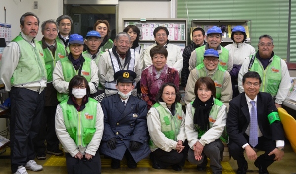 非行化防止パトロール(集合写真)