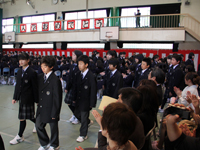 東海中学校の入学式5