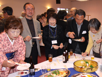 会食の様子